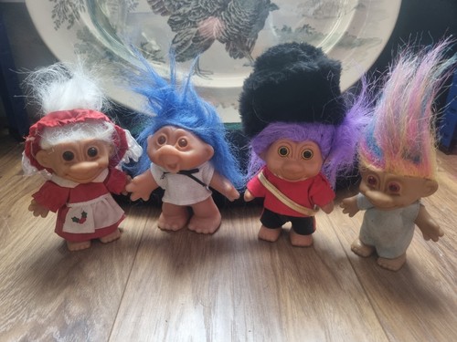 Vintage troll dolls russ - troll,