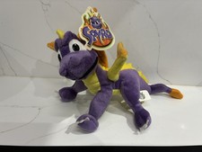 Rare Vintage 2001 Spyro The Dragon Plush – Play By Play PS1 – 12" –New With Tags