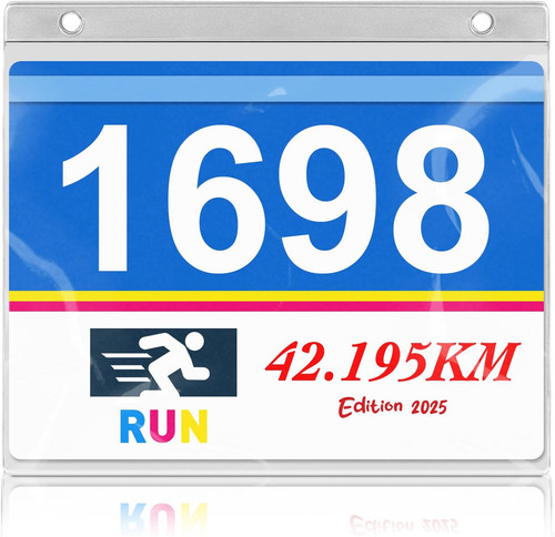 Pack race bib sleeves - race,