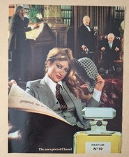 Chanel No.19  Original UK Press Advert 1979