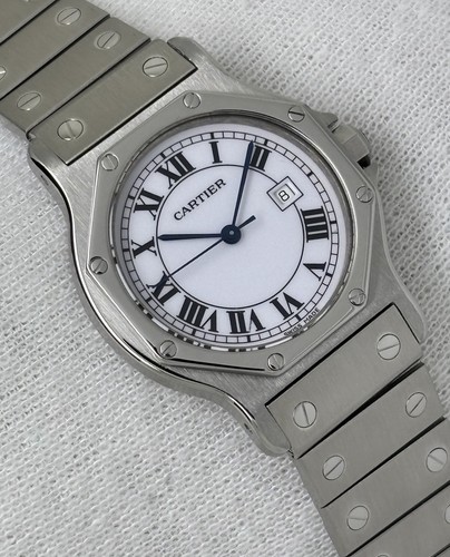 Cartier santos octagon auto - cartier,
