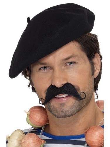 Beret black - beret,,