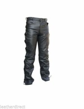 Mens motorcycle black cowhide - mens,
