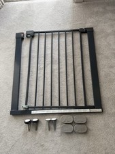 Grey stair gate - grey,