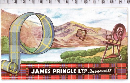 Vintage booklet james pringle - booklet,