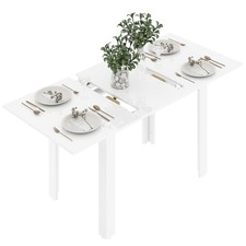 HOMCOM Extendable Dining