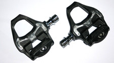 VGC PAIR SHIMANO ULTEGRA 6800 CARBON SPD-SL ROAD BIKE PEDALS – COST £119.95