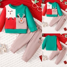 Christmas Kids Boys Santa Elk