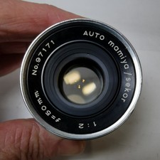 Auto Mamiya Sekor 50mm 1:2 M42