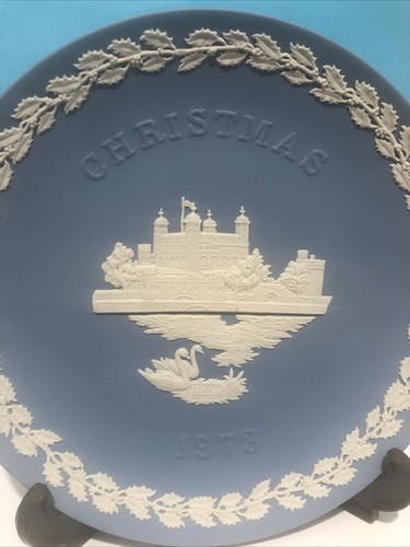Wedgwood blue jasperware - jasperware, plate