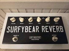SurfyBear Compact Analog Spring Reverb Pedal by Surfy Industries