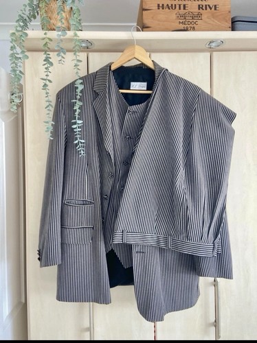 Men vintage full set suit - men’s,