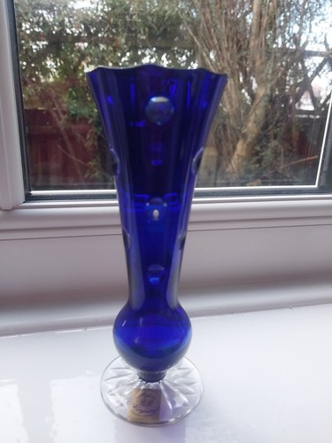 Vintage bohemian cobalt - cobalt, blue