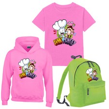 Bunny Vs Monkey TShirt Book Day Hoody Cartoon Story Children Kids Boys Bag