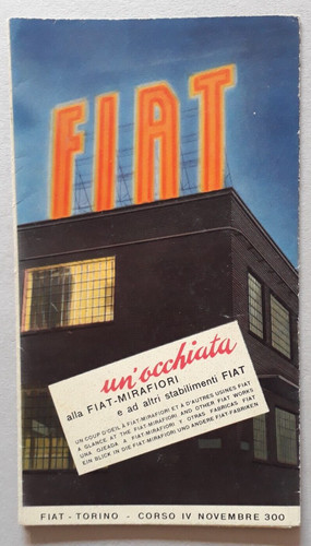 Fiat turin mirafiori factory - fiat,