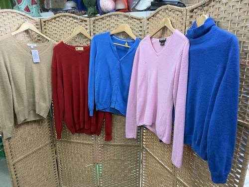 Joblot damaged cashmere - of,