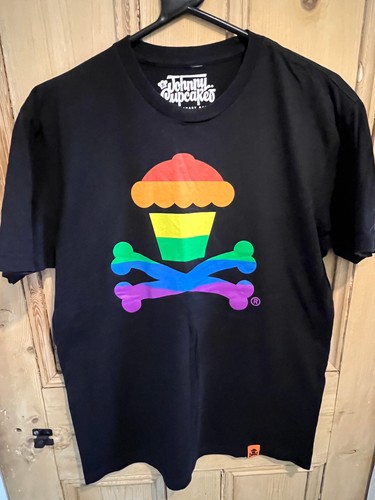 Johnny cupcakes rainbow logo - cupcakes,