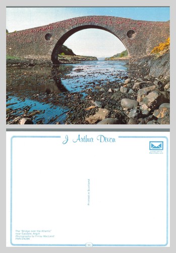 Postcard the bridge - the,