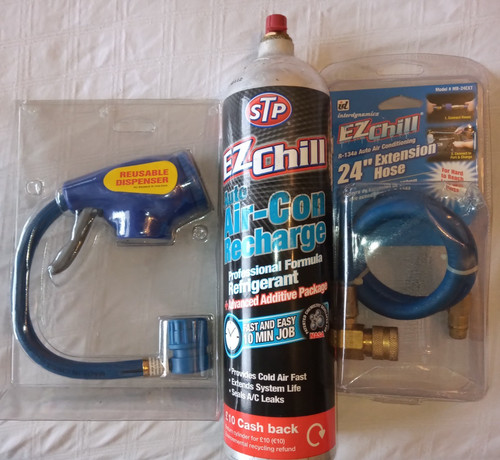 Car aircon recharge - car, r134a