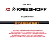 Krieghoff Vinyl Decal Sticker