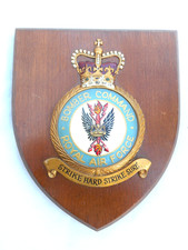 RAF/ROYAL AIR FORCE    BOMBER COMMAND       MESS  WALL  PLAQUE/CREST/SHIELD