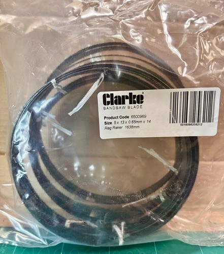 Clarke 1645mm bandsaw - clarke,