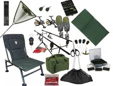 Full Carp Fishing Set up Rods