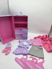 Designafriend Bumper Wardrobe for Dolls Clothes Accessories