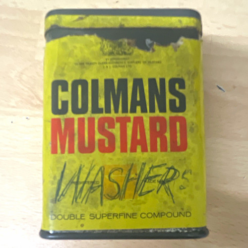 Vintage colman mustard tin - vintage,