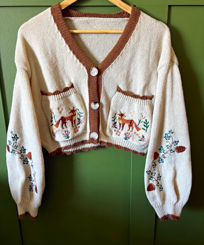 Romwe brown embroidered - romwe,