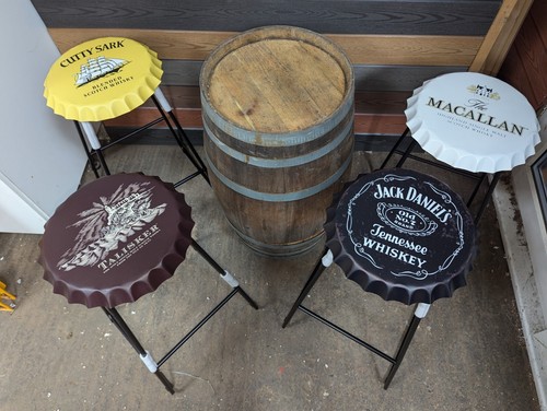 Bottle top bar - stool, 70cm