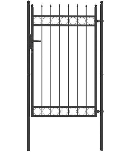 Outdoor fence gate security - fence,