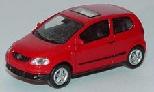 VERY RARE VW FOX URBAN 1.4 TDI 2005 TORNADO RED 1:87 NOREV (DEALER MODEL)