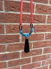 blue gypsy catapult black and brass handle banded with any elastic