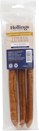 Chicken sausages dog - sausages,