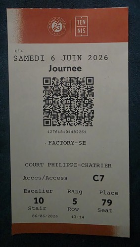 Ticket 2026 french - 2026,