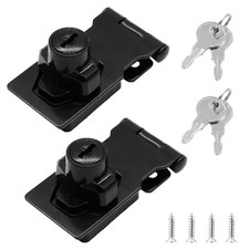 2 Packs 2.5 Inch Hasp Locks