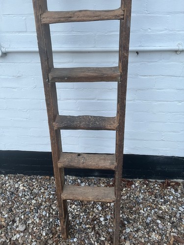 Antique wooden ladder vintage - wooden,