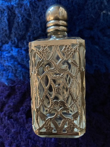 French overlay perfume bottle - overlay,