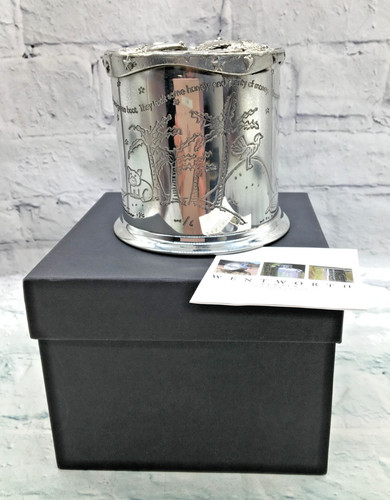 Wentworth pewter money box owl - wentworth,