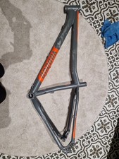 Voodoo Bantu Great Condition 41cm/Small Gray & Orange Mountain Bike Frame 