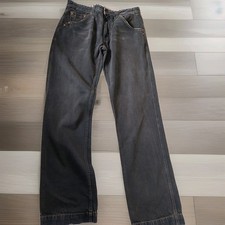 Feraud Straight Leg Dark  Denim Jeans Size 31" Waist 34" Leg Soul Model
