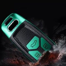 Remote Key Cover Case For Audi A5 A7 A8 Q3 Q5 Q7 Q8 C5 C6 RS  SLINE TT SQ *GREEN