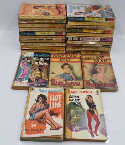 Hank janson vintage - hank, crime