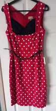 LINDY BOP Red White Polka Dot