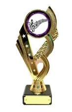 Music Trophy Award 185mm Gold
