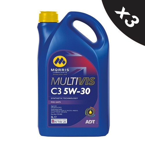 Morris 5w30 fully synthetic - 3x,