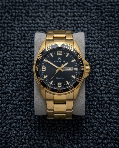 Accurist mb1044b men 44mm - men's,