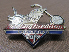 Vintage Harley Davidson Pin Las Vegas Cafe Captain America 1997 Collectible New