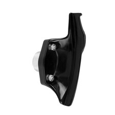 Black plastic nylon mount - ⁺black,